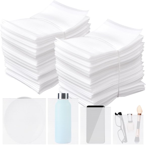 Bolsas de espuma para empacar platos HKACSTHI 100 piezas