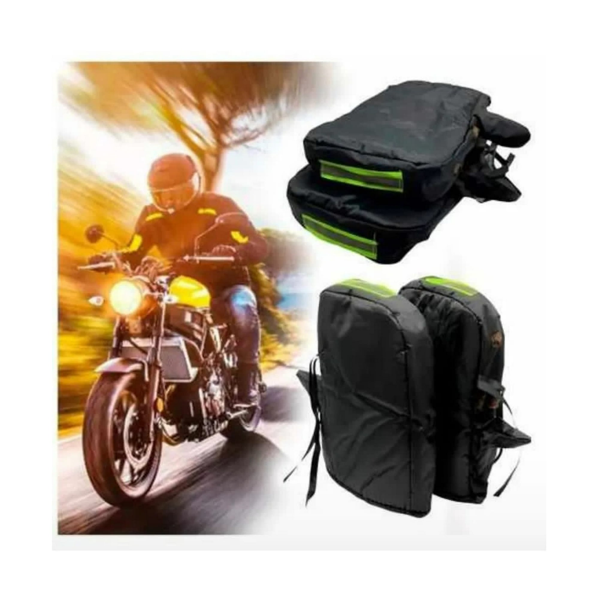 Mundo Accesorios - Guantes De Manillar De Motocicleta Guantes De Moto De Invierno Para Bicicletas Eléctricas Negro