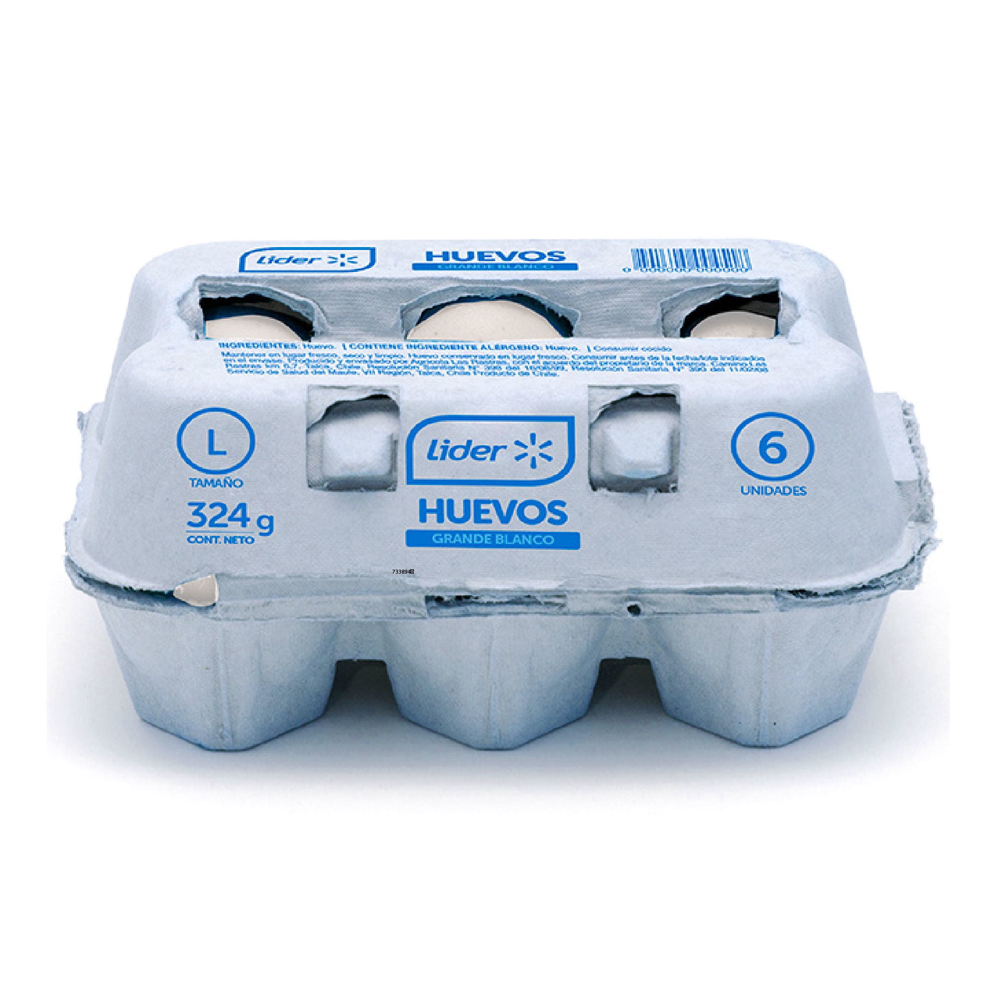 Huevos Grande Blanco 6 Un 6 Un Lider