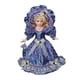 thumbnail image 4 of Mujer Muñeca De Cerámica Miniatura Porcelana Personas Para Niños Decoración De Casa De Muñecas Violeta, 4 of 5