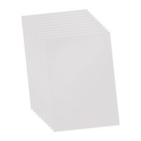 Magideal - 10X Láminas De Pvc, Película Rígida, Tamaño A4, 8,3X11,7 Pulgadas, Plantilla Diy, Hoja De Arte Multiusos Para Proyectos De Decoración Y Fabricación De Claro