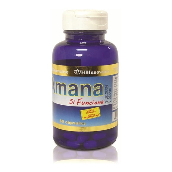 Relajante Nervioso - Amana X 60 Capsulas. 