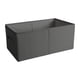 thumbnail image 2 of Caja De Almacenamiento De Ropa Plegable Armario Caja De Almacenamiento Para Ropa Libros Manta L Gris, 2 of 3