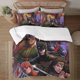 thumbnail image 1 of Justice League 3-Piece Bedding Set For Kids Boys Girls Adult Cartoon Warm Cute Fashion Holiday Present Gift Bed Sheets, 1 of 5