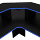 thumbnail image 4 of Escritorio Gamer En L Con 2 Niveles Para Monitores Guma Wengue Y Azul, 4 of 12