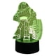 thumbnail image 3 of Lampara Ilusion 3d Buzz Lightyear De 7 Colores Base Touch, 3 of 9