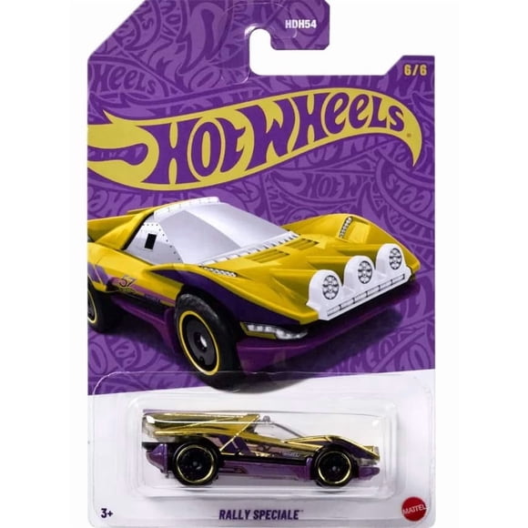 Hot Wheels Die-Cast Rally Speciale Morado Escala 1:64