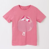 Polera Manga Corta Niña Rosado Vergüenza Pixar Disney