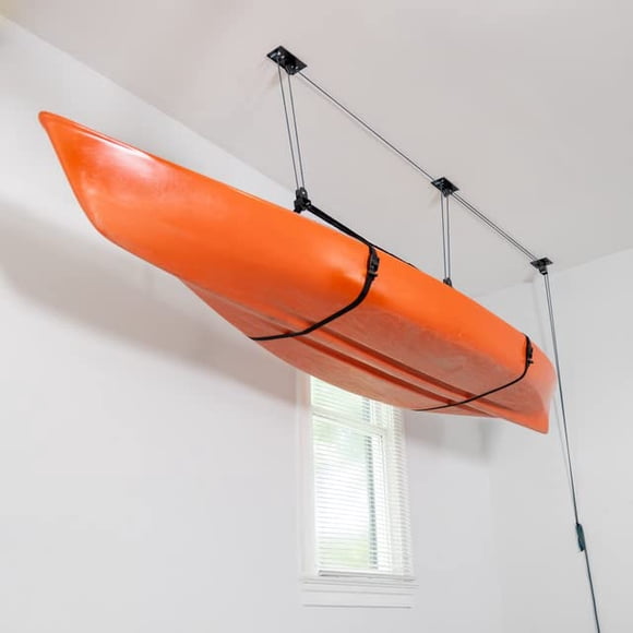 Elevador de techo Polley System Teal Triangle Elite para kayak (68 kg)