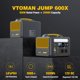 thumbnail image 2 of Estación de energía portátil VTOMAN Jump 600X kit solar de 939 Wh, 2 of 8