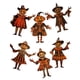 thumbnail image 2 of Banderines De Madera Para Decoración De Halloween, Para La Repisa De La Chimenea De La Oficina O Las Fiestas., 2 of 5