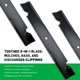 thumbnail image 4 of Cuchillas para cortacésped Grasscool 152 cm giro cero, pack de 3, 4 of 9