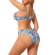 thumbnail image 3 of INSPIRE CHIC Conjunto de Lencería para Mujer Sujetador con Aros y Relleno Floral y Braguita de Cintura Baja 2 Piezas Ropa Interior L Azul, 3 of 5