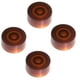 thumbnail image 4 of Botón De Guitarra De 4 Piezas Perilla De Control De Velocidad De Acrílico Para Guitarra Eléctrica Café, 4 of 5