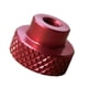 thumbnail image 4 of Tuerca De Pulgar Moleteada De Aluminio CNC Anodizada Buena Sensación De Mano Torque Grande Flat Red, 4 of 5