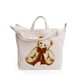thumbnail image 1 of Bolsa BAGGU de lona reciclada con cremallera horizontal y osito de peluche, 1 of 3