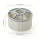 thumbnail image 2 of Large Capacity Rotatable Pen Holder for Desktop Storage (6 Grids), 2 of 5