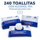 thumbnail image 3 of 240 Toallitas Húmedas Higienizantes Alcohol 70% Desinfectantes, 3 of 5