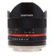 thumbnail image 1 of Lente Samyang 8 mm f/2.8 Fisheye II Negro para Canon EF‑M, 1 of 4