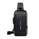thumbnail image 1 of Bolso tipo bandolera FANDARE 41x15x81 cm USB impermeable negro, 1 of 6