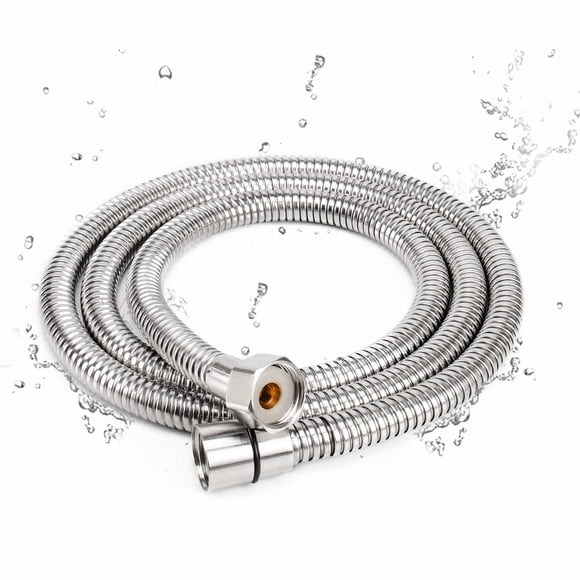 Manguera de ducha NearMoon de 152 cm de acero inoxidable y latón