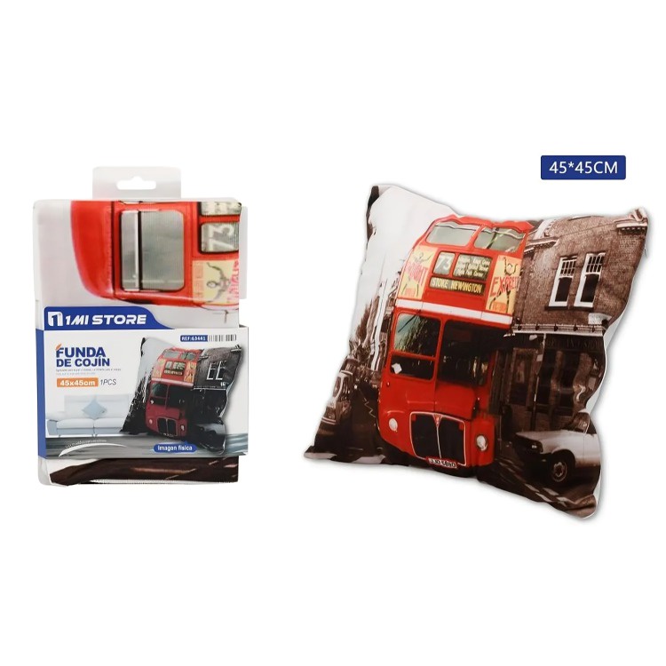 Genérico - Funda De Cojín Diseños 45X45 Cm