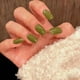 thumbnail image 2 of Press On Nails JOYVVEW, cuadrado mediano, verde oliva, para mujer, 2 of 7