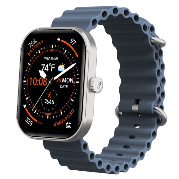 Smartwatch 3Plus MEGA 2.02 AMOLED Bluetooth GPS Azul