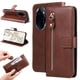 thumbnail image 4 of Funda con Cremallera para Honor 100 Pro, Carcasa Cartera de Cuero PU con Soporte y Tarjetero, 4 of 6