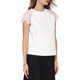 thumbnail image 4 of INSPIRE CHIC Blusas de Encaje de Manga Corta para Mujer 2026 Camiseta Casual de Verano S Blanca, 4 of 5