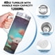 thumbnail image 5 of Ajolote Vaso aislado de acero inoxidable con asa, diseño temático, regalo para familia, amigos y fans; incluye pajita y encaja en el portavasos estándar, 40 oz, 5 of 6
