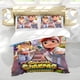 thumbnail image 5 of Subway Surfers Conjunto de sábanas temático, trío de piezas, cómodo y amigable con la piel, diseño único, regalo de decoración para el hogar para familiares, amigos y fans,135cm *200cm, 5 of 6