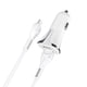 thumbnail image 1 of Cargador para Auto Hoco Z31 QC 3.0 Cable Micro USB Blanco, 1 of 3