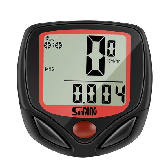 Computadora para bicicleta KINGMAS SD-548b con odómetro y velocímetro LCD