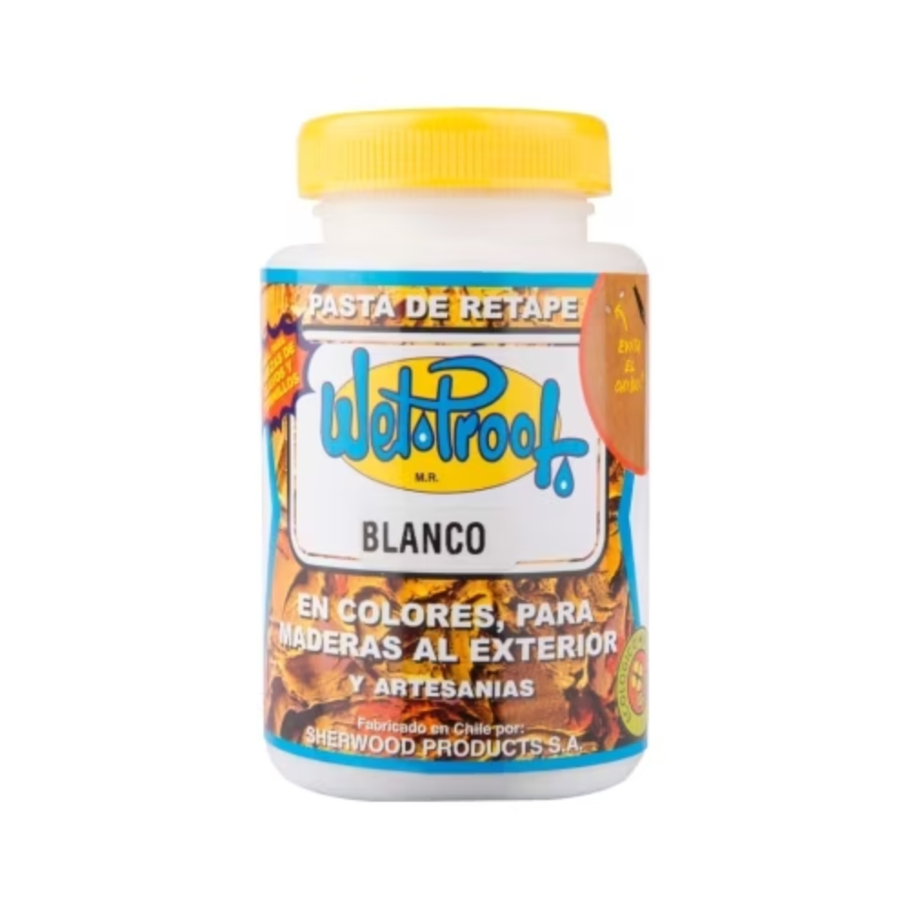 Wet Proof - Pasta Retape Blanco 1 2kg