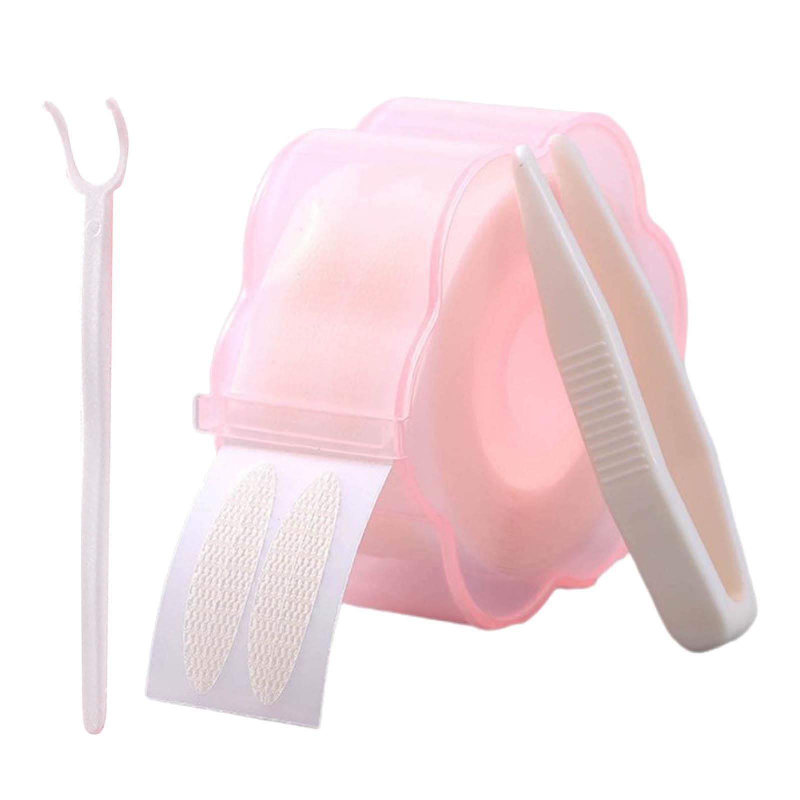 Magideal - 360 Uds. Cintas Adhesivas Para Párpados, Cintas Adhesivas Invisibles Para Párpados Dobles, Estuche Portátil, Tiras De Elevación De Ojos Instantáneas , Ancha Amplio