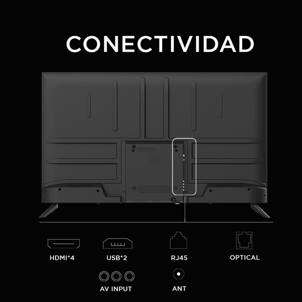 Televisor 50” UHD Smart TV Roku C50v1ur Caixun, foto 9
