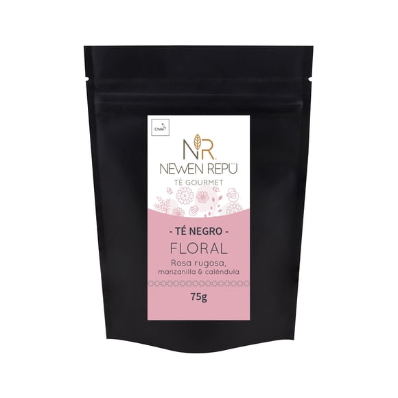 Té Negro Floral Premium Blend Gourmet 75g Newen Repü