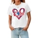 thumbnail image 4 of Camiseta de béisbol Talovee para mujer Game Day, casual, blanca, 4 of 4