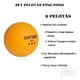 thumbnail image 3 of Pelotas Ping Pong Sensei 3 Estrellas ABS 40mm Pack 6, 3 of 10