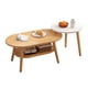 thumbnail image 1 of Mesa de Centro con Mesa Auxiliar Diseño Elegante marron claro, 1 of 6