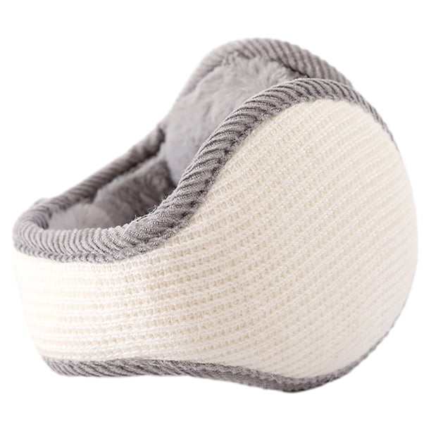 Orejeras clásicas plegables para la cabeza, calentadores de orejas de invierno para mujeres y hombres