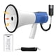 thumbnail image 1 of 120W Professional Bluetooth Megaphone Bullhorn Speaker with Detachable Microphone-Rechargeable Battery&Portable Strap-Siren and Recording-USB/SD/AUX Input-for Police, Cheerleading, Outdoor, 1 of 8