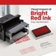 thumbnail image 4 of Sello de goma con estampado promocional Return to Sender, autoentintado con tinta roja, 4 of 7