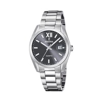 Reloj F20707/3 Festina Gris Hombre Acero Clasico