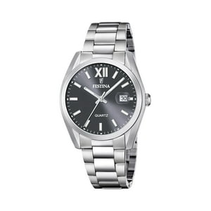 Reloj F20707/3 Festina Gris Hombre Acero Clasico