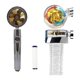 thumbnail image 3 of Cabezal Ducha Spa Alta Presión Turbina Espiral Acero Inox, 3 of 4