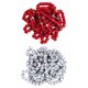 thumbnail image 3 of 100 Piezas Pigeonss Pierna Anillos Pájaro Pie Banda Para Bantam Finch Blanco Y Rojo, 3 of 5