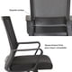 thumbnail image 4 of Pack 2 Silla de Escritorio Balance Low Pro, 4 of 8