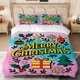 thumbnail image 1 of Merry Christmas Printed Bedding Set 100% Polyester, 1 of 1